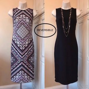WHBM reversible sheath dress with tags still on